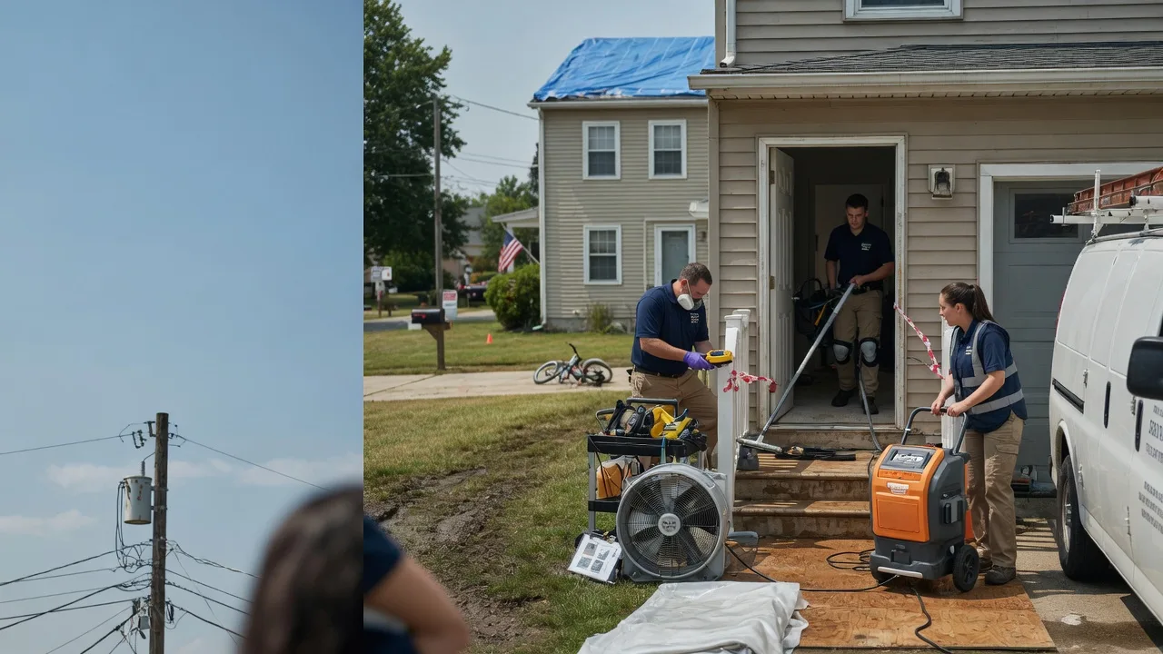 Water Damage Repair in Rodney, MI near me